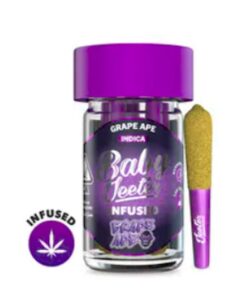 Grape Ape Infused Pre-Roll 5-pack | 2.5g