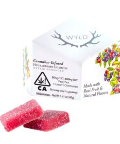 Huckleberry Hybrid Enhanced Gummies | 100mg