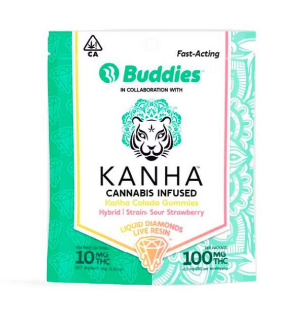 Kañha Colada Live Resin Gummies 10-pack