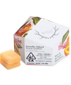 Peach 2:1 CBD + Hybrid Enhanced Gummies | 100:50mg