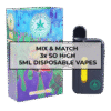 Mix & Match – 3x So High 5ml Vapes