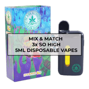 Mix & Match – 3x So High 5ml Vapes