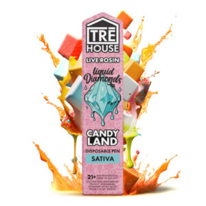 Live Rosin Liquid Diamond Delta 8 Vape Pen – Candyland (2g)