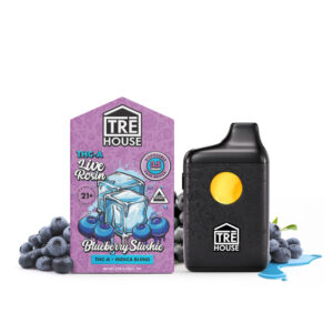 Blueberry Slushie – Live Rosin Indica THC-A Vape Pen – 3.5g