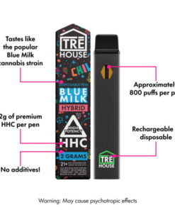 HHC Vape Pen – Blue Milk – Hybrid 2g